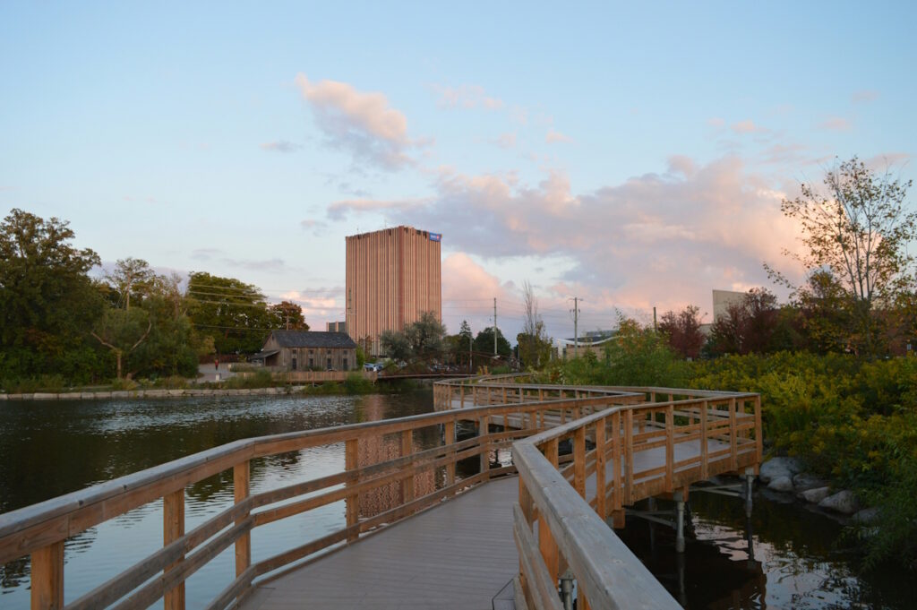 Waterloo Park, retrieved from Unsplash, photographed by Emily Wassmansdorf.